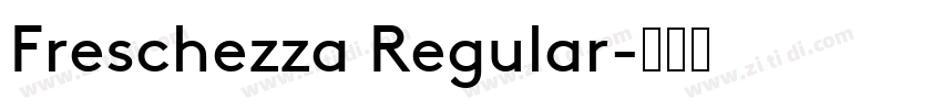 Freschezza Regular字体转换